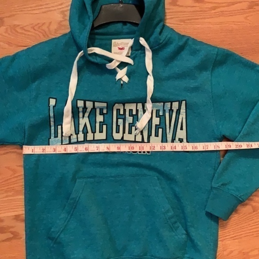 Teal Hoodie - Lake Geneva, Wi View 5
